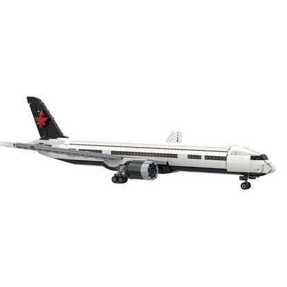 787-9 MOC Commercial Aircraft Building Kit | 1:100 Scale Jet Model - 7