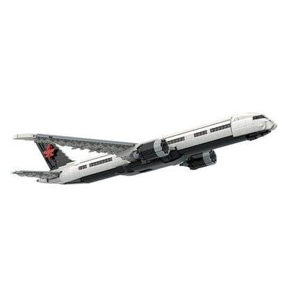 787-9 MOC Commercial Aircraft Building Kit | 1:100 Scale Jet Model - 8