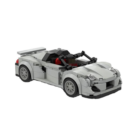 8-Wide 918 Hypercar Building Kit | LEGO-Compatible MOC - 2