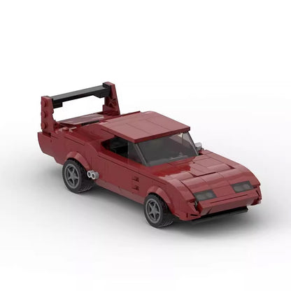 8-Wide Daytona Style Muscle Car Building Kit | LEGO-Compatible MOC - 4