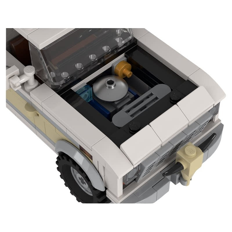 8-Wide Heavy Duty Dually Pickup Truck MOC Building Kit - 4