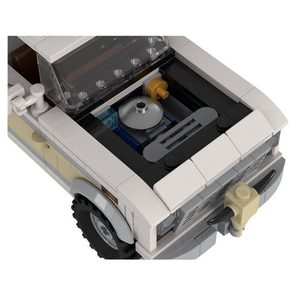 8-Wide Heavy Duty Dually Pickup Truck MOC Building Kit - 4
