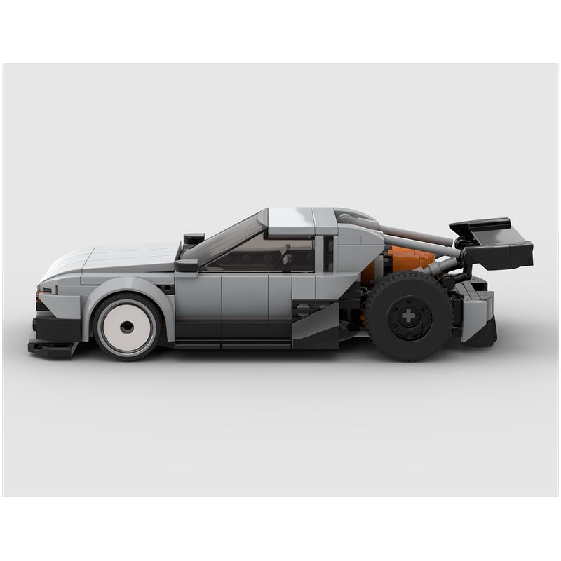 8-Wide Hydrogen-Hybrid Time Attack Race Car MOC Building Kit - 2