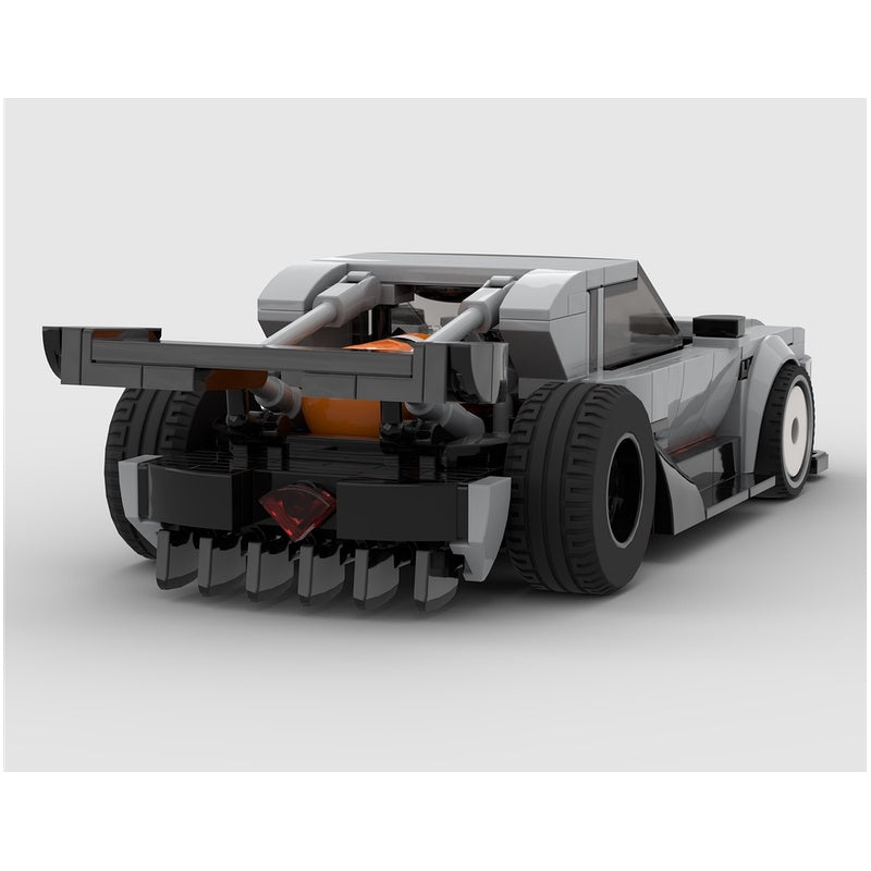 8-Wide Hydrogen-Hybrid Time Attack Race Car MOC Building Kit - 3