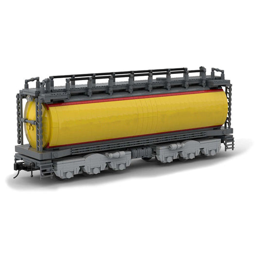 8500 Gas Turbine Locomotive Fuel Tender Only Building Kit | LEGO-Compatible MOC - 1