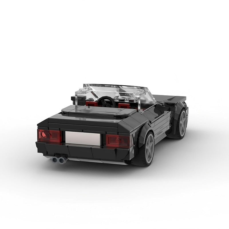 90s German Roadster R129 V12 Sports Car MOC Building Kit - 5