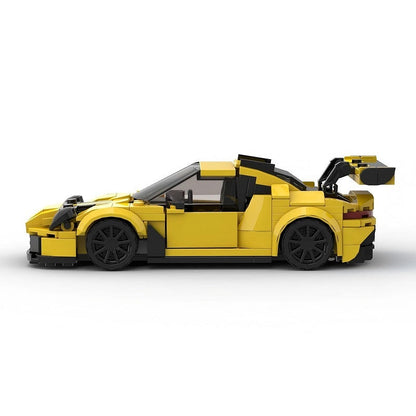 911 Race Coupe MOC Building Kit | Track Sports Car Vehicle Model - 3