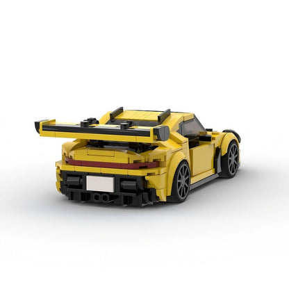 911 Race Coupe MOC Building Kit | Track Sports Car Vehicle Model - 5