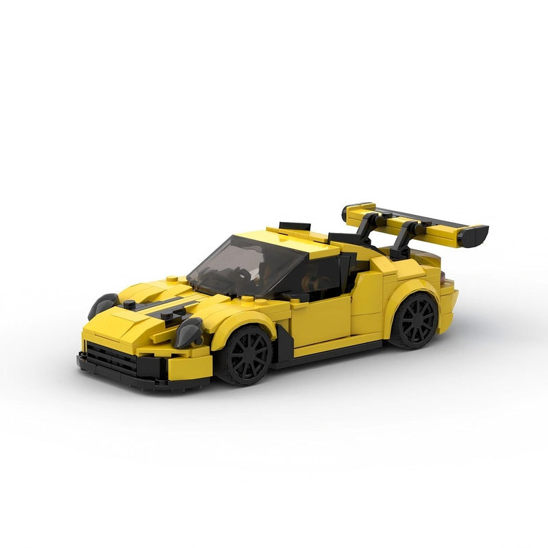 911 Race Coupe Track Sports Car Building Kit | LEGO-Compatible MOC - 1