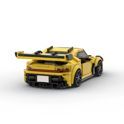 911 Race Coupe Track Sports Car Building Kit | LEGO-Compatible MOC - 5
