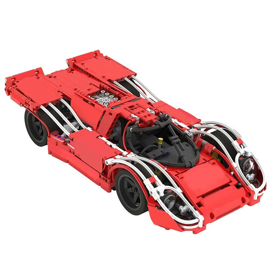 917K Racing Sports Car Building Kit | LEGO-Compatible MOC - 1