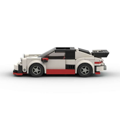 930 Targa 911 Turbo Retro Sports Car Building Kit | LEGO-Compatible MOC - 2