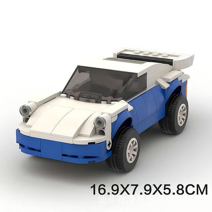 953 Dakar Rally 4x4 MOC Building Kit | Off-Road Racing Vehicle Model - 6