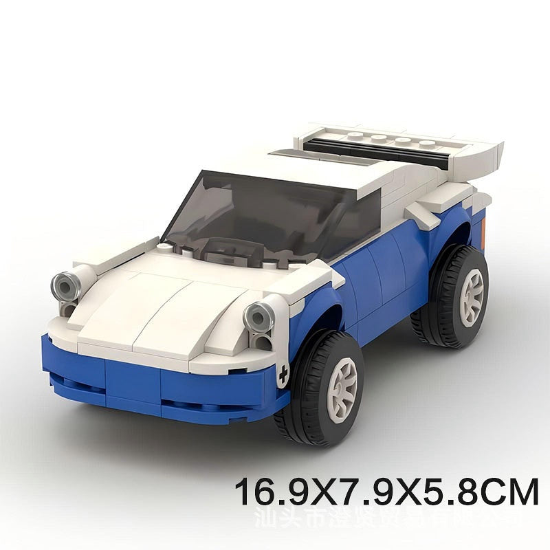 953 Dakar Rally 4x4 Off-Road Sports Car Building Kit | LEGO-Compatible MOC - 6