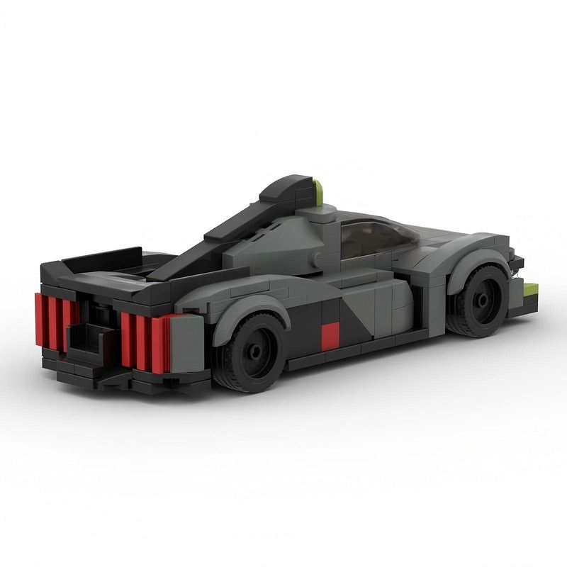 9X8 Hypercar Prototype Endurance Racing Car Building Kit | LEGO-Compatible MOC - 2