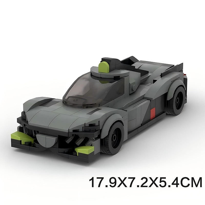 9X8 Hypercar Prototype MOC Building Kit | Endurance Racing Vehicle Model - 10
