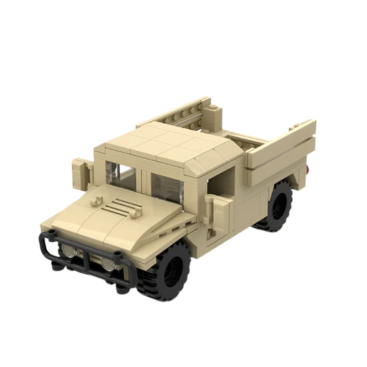 M998 Tactical Off-Road Military Vehicle building set | moc-150273 - 1