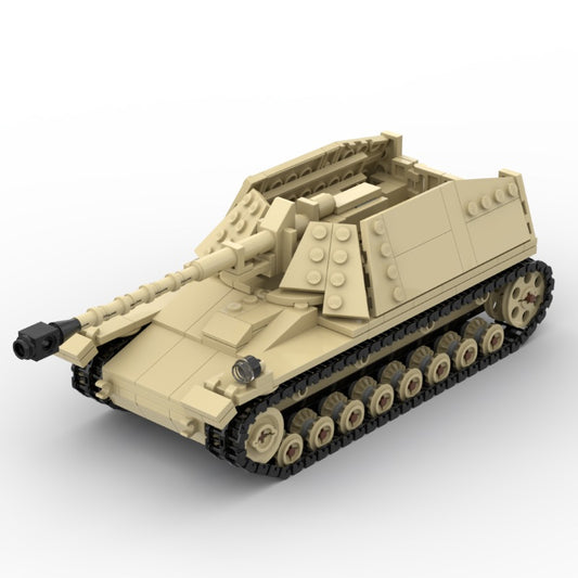 Kit de construction de chasseur de chars Nashorn | MOC compatible LEGO