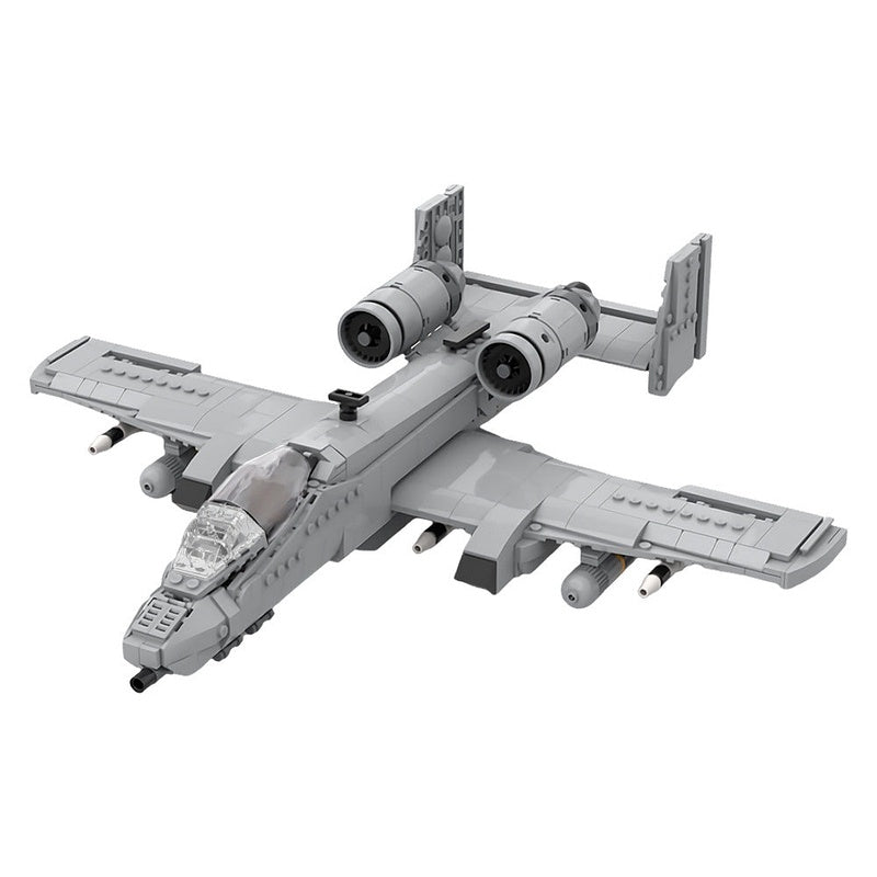 A-10 Thunderbolt II MOC Aircraft Building Kit | Military Aviation Model - 1