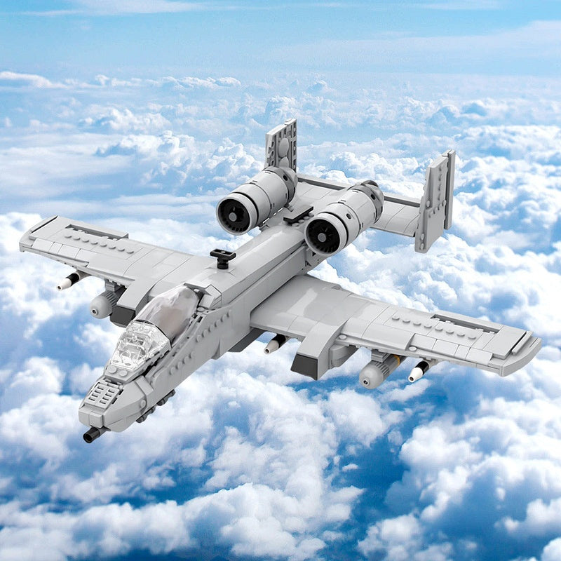 A-10 Thunderbolt II MOC Aircraft Building Kit | Military Aviation Model - 2