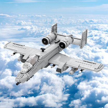 A-10 Thunderbolt II MOC Aircraft Building Kit | Military Aviation Model - 2