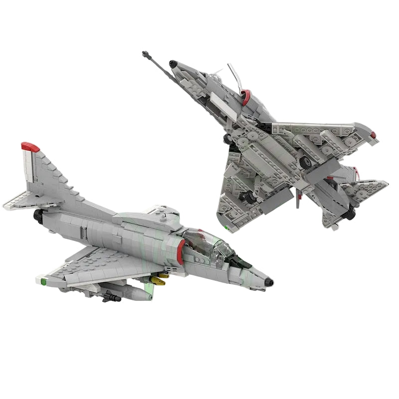 A-4 Skyhawk 1:35 Military Fighter Jet MOC Building Kit - 3