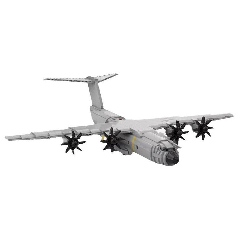 A-400M Atlas Transport Aircraft MOC Building Kit | 1:72  Military Model - 1