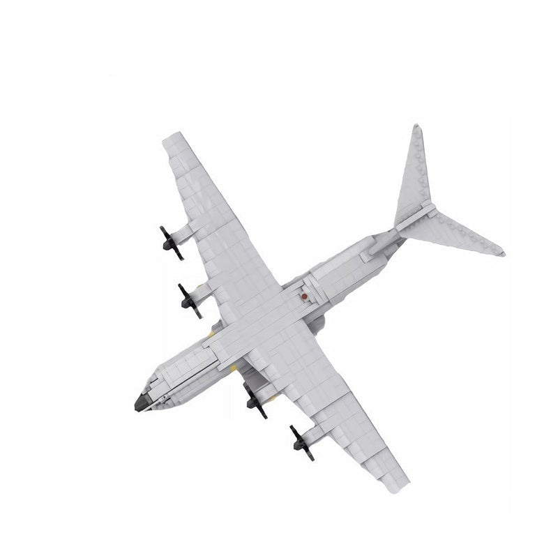 A-400M Atlas Transport Aircraft MOC Building Kit | 1:72  Military Model - 5