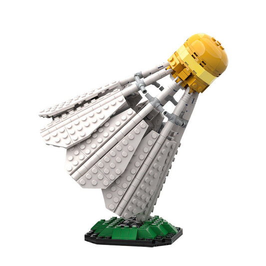 A Giant Shuttlecock Building Kit | LEGO-Compatible MOC - 1