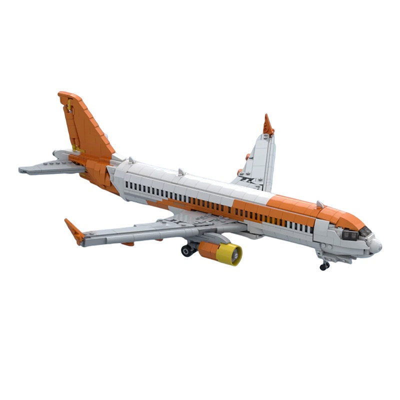 A320neo Passenger Aircraft MOC Building Kit | Modern Airline Model - 1