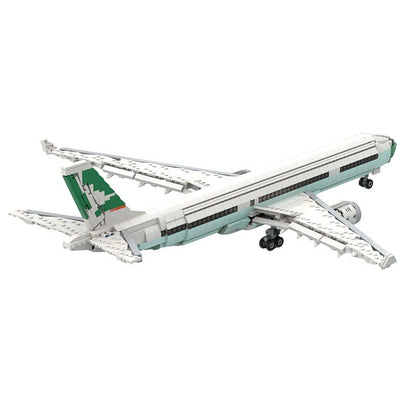 A330-300 Commercial Aircraft MOC Building Kit | 1:100 Jet Model - 2