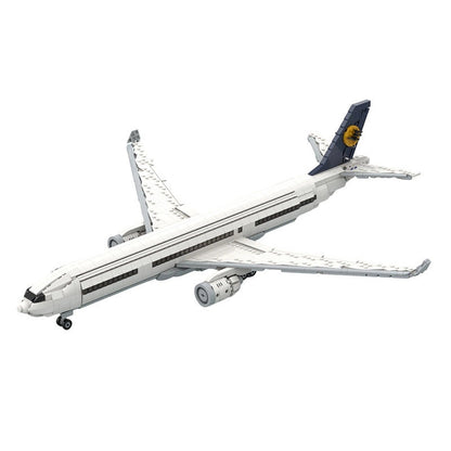A330-300 Commercial Aircraft MOC Building Kit | 1:100 Jet Model - 5