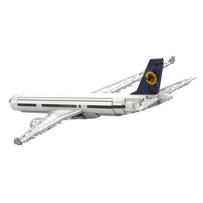 A330-300 Commercial Aircraft MOC Building Kit | 1:100 Jet Model - 6