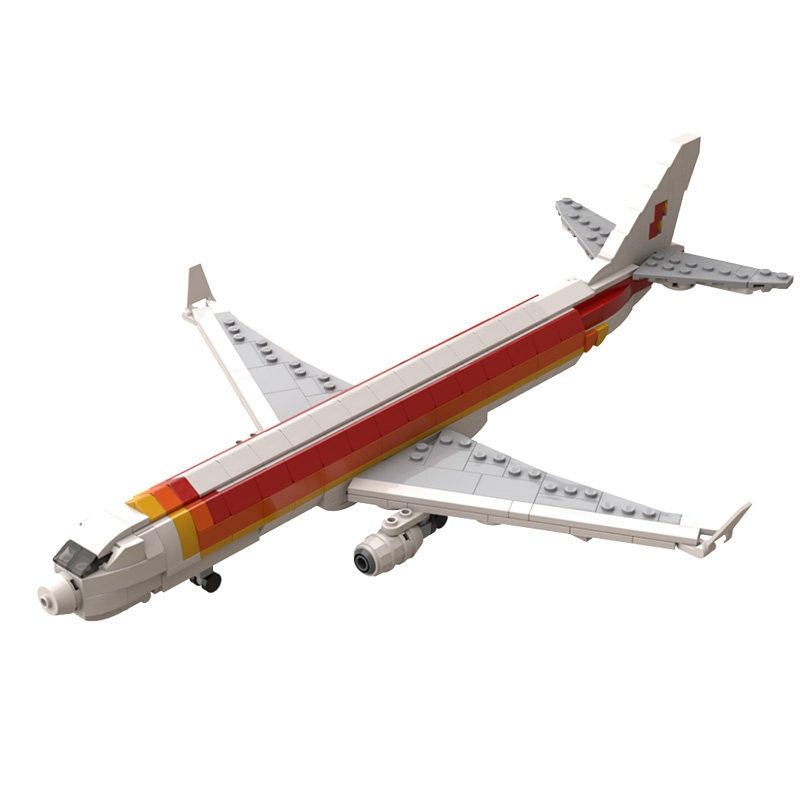 A330 Wide Body Aircraft MOC Building Kit | Commercial Jet Model - 1