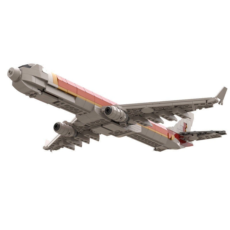 A330 Wide Body Aircraft MOC Building Kit | Commercial Jet Model - 3