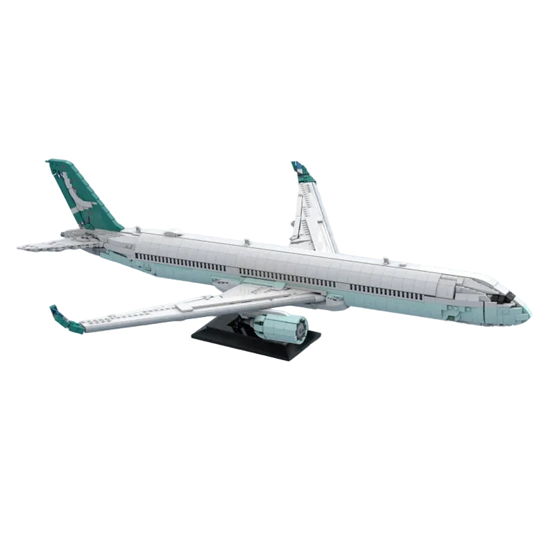 A350-1000 Widebody Aircraft MOC Building Kit | Commercial Jet Model - 1