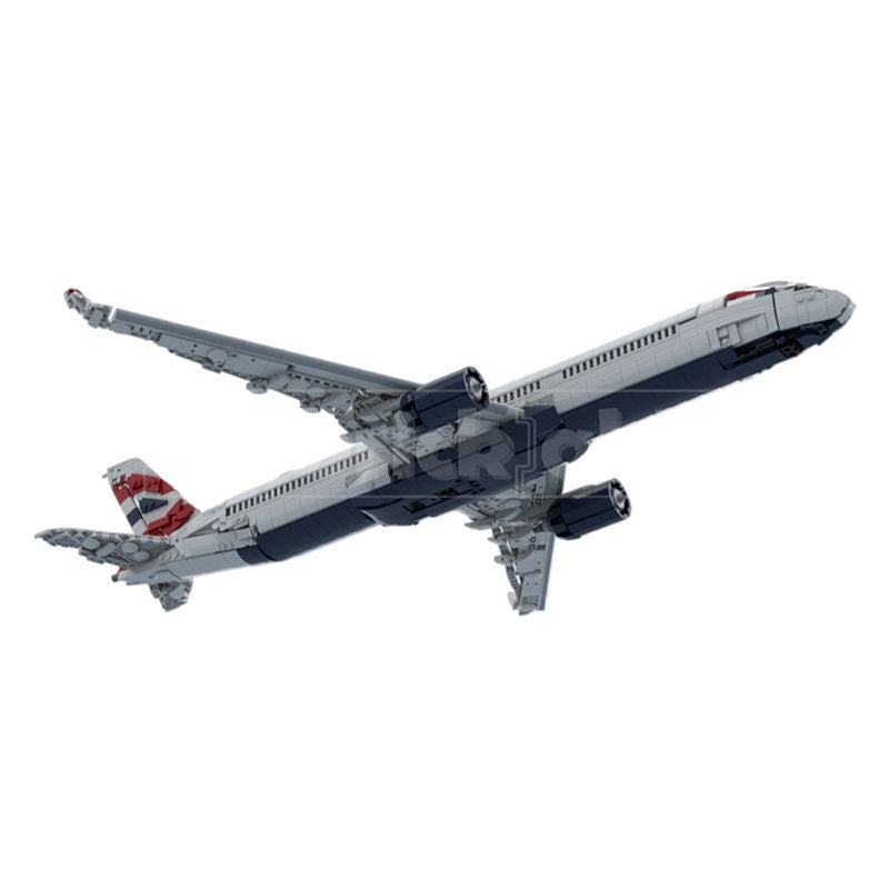 A350-1000 Widebody Aircraft MOC Building Kit | British Commercial Jet Model - 3