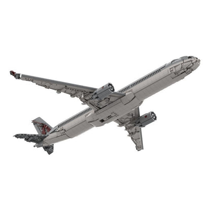 A350 Commercial Airliner MOC Building Kit | Wide-Body Aircraft Model - 2