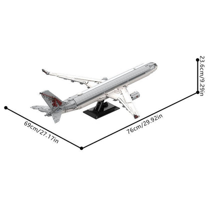 A350 Commercial Airliner MOC Building Kit | Wide-Body Aircraft Model - 5