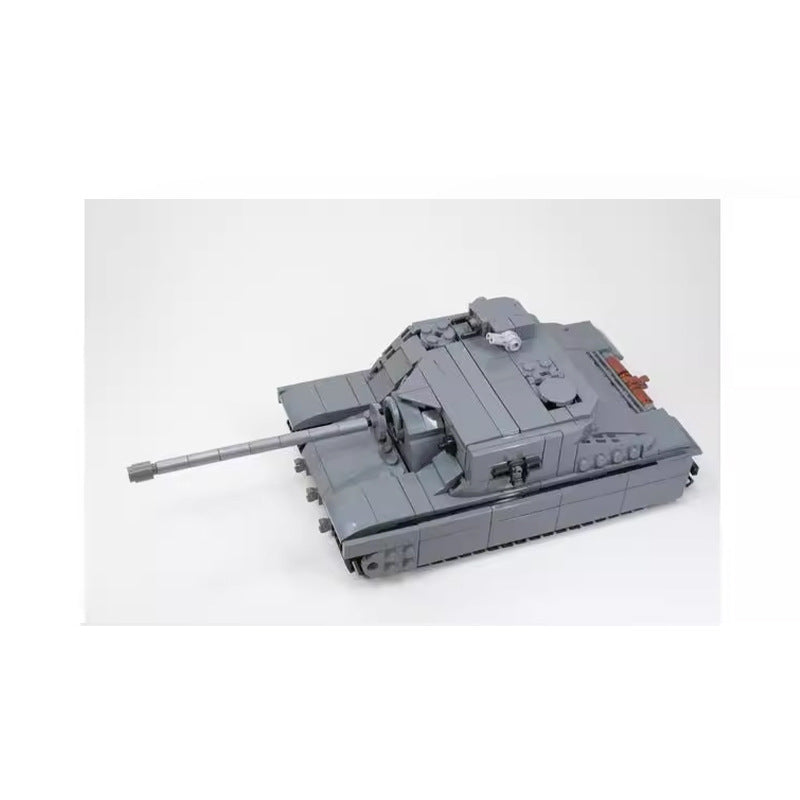 A39 Tortoise Heavy Tank Building Kit |  MOC-117201 - 5