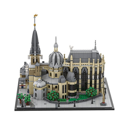Aachen Cathedral Building Kit | LEGO-Compatible MOC - 4