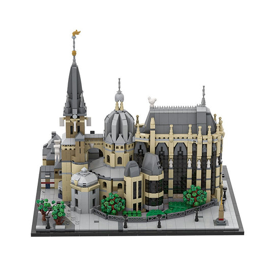 Aachen Cathedral Building Kit | LEGO-Compatible MOC - 4