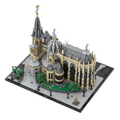Aachen Cathedral Building Kit | LEGO-Compatible MOC - 6