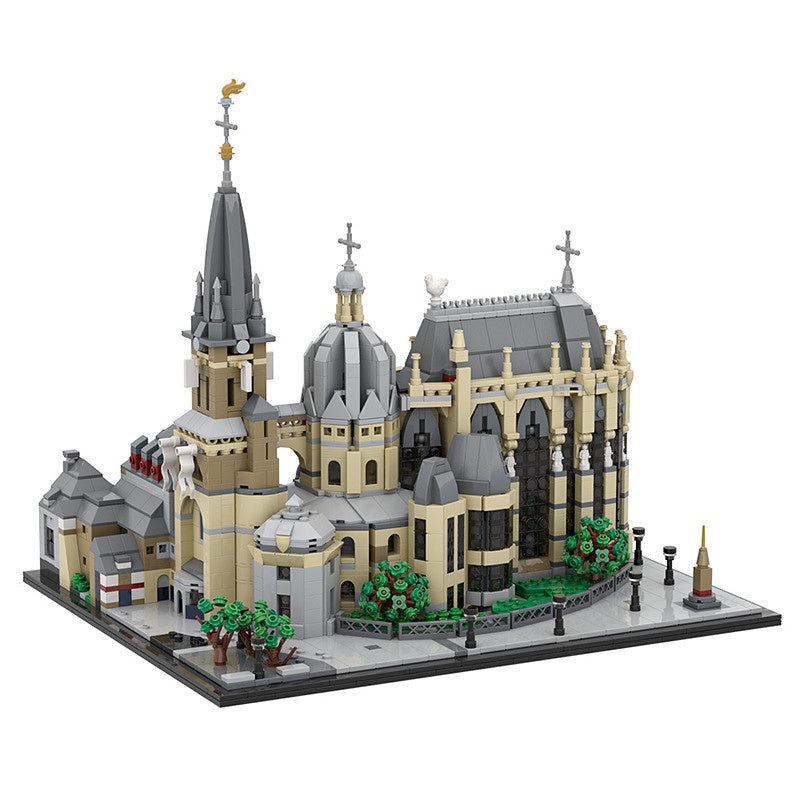 Aachen Cathedral Building Kit | LEGO-Compatible MOC - 7