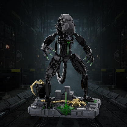Acid-Drooling Biomechanical Alien MOC Building Kit - 3