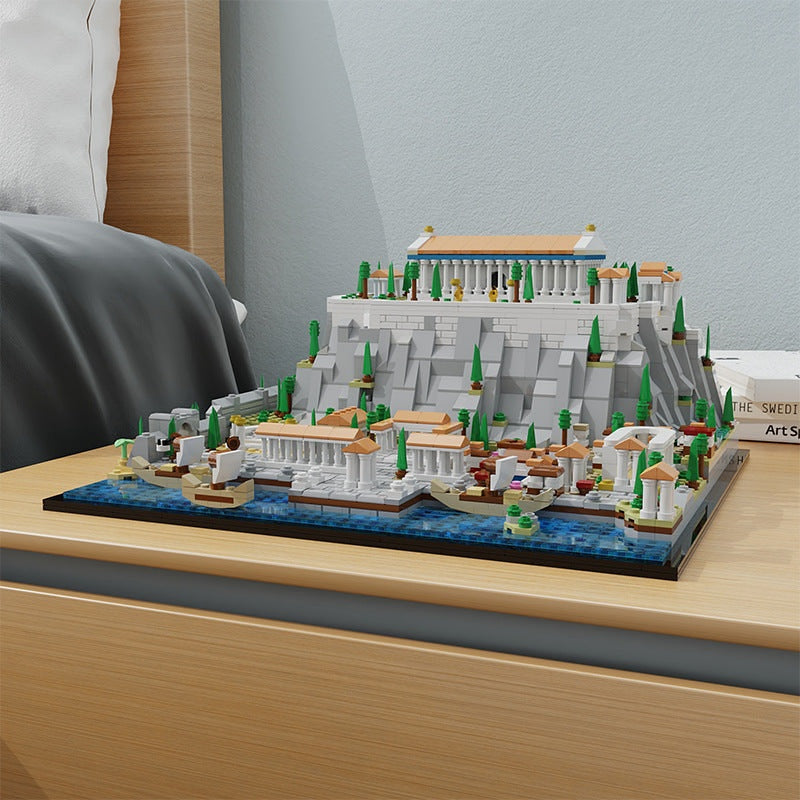 Acropolis of Athens MOC Ancient Architecture Building Kit - 4