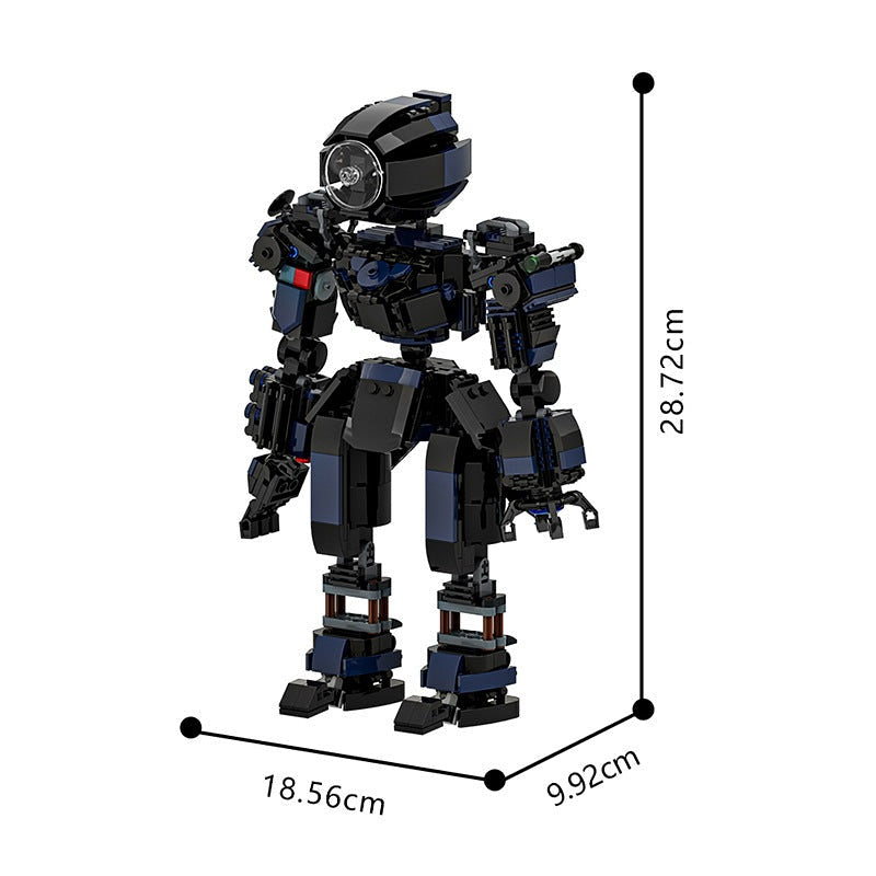 AD-HS4 Heavy Mech MOC Building Kit | Rapid Redeploy Robot Model - 4