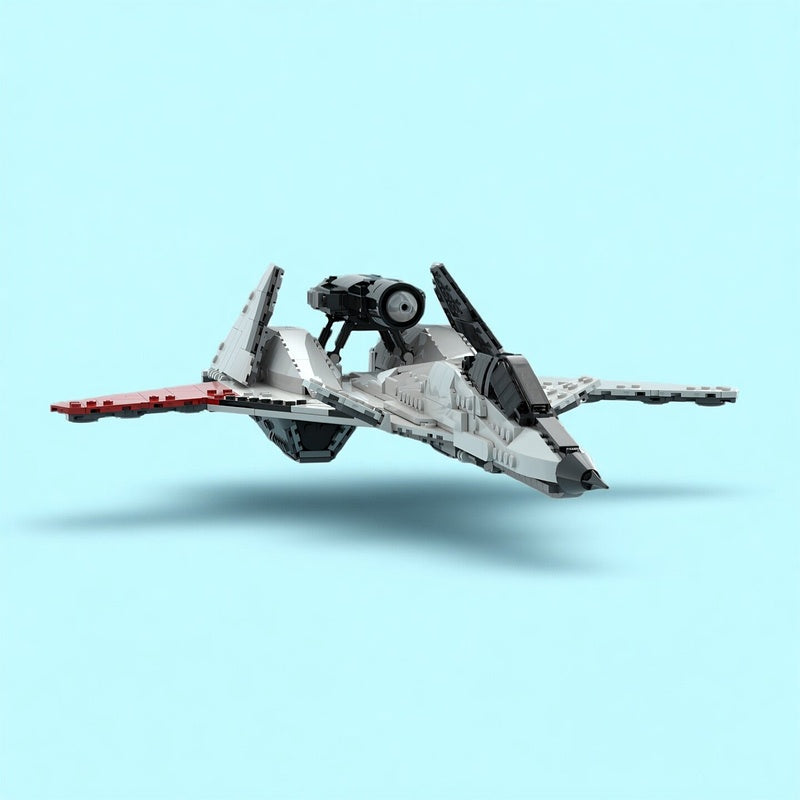 ADFX-01 Morgan Fighter Jet MOC Building Kit - 3