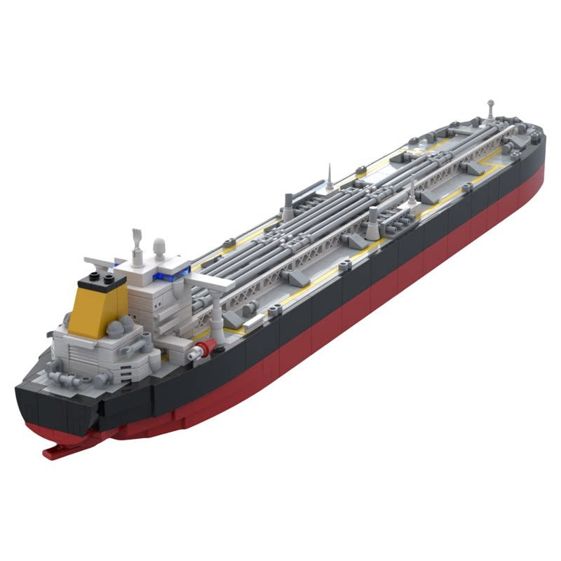 Aframax Crude Oil Tanker Ship MOC Building Kit - 3