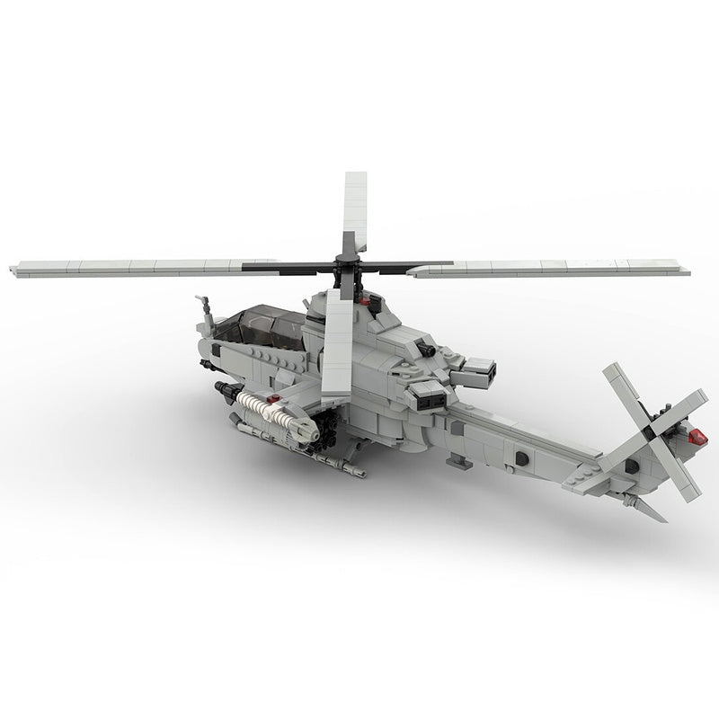 AH-1Z Viper Attack Helicopter Building Kit | 1:35 Scale | LEGO-Compatible MOC - 5